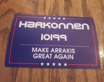 Dune Sticker - Make Arrakis Great Again - Vinyl Sticker