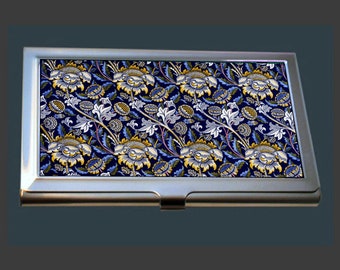 BC105 - Business Card Case - Wey Pattern by William Morris (1834-1896)