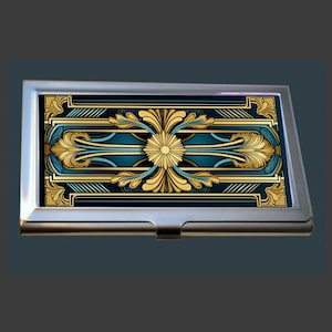 BC107 - Porte-cartes de visite - Design Art déco