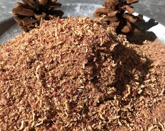 Spanish Cedar Wood Chips sawdust ~ 1 ounce shavings Spanish Cedar Wood Chips sawdust ~ 1 ounce shavings