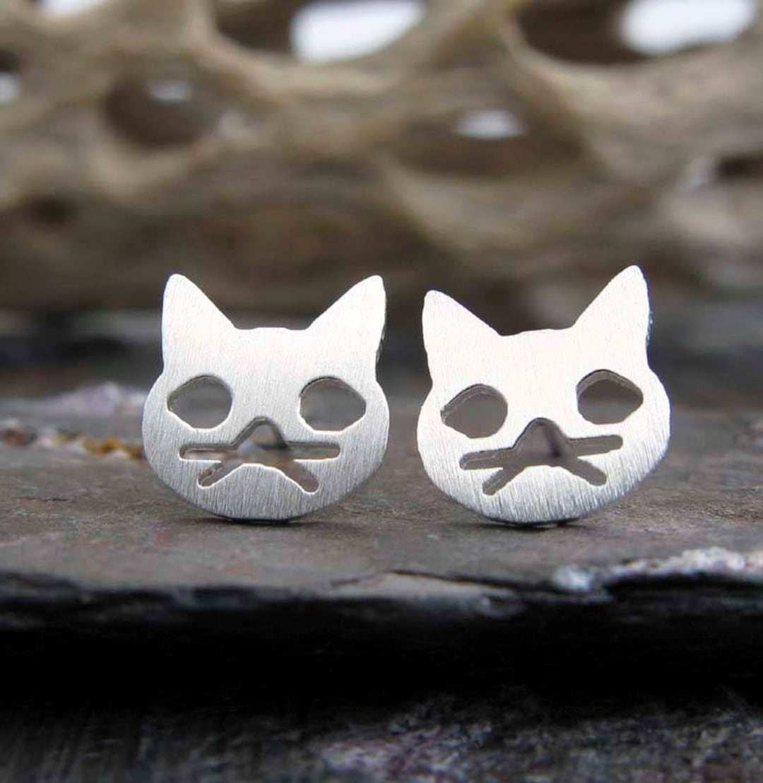 [TATIANA] 925Silver☆Lovely Cat Jelly Earrings TATIANA] 925Silver☆Lovely Cat Jelly Earrings (TATIANA
