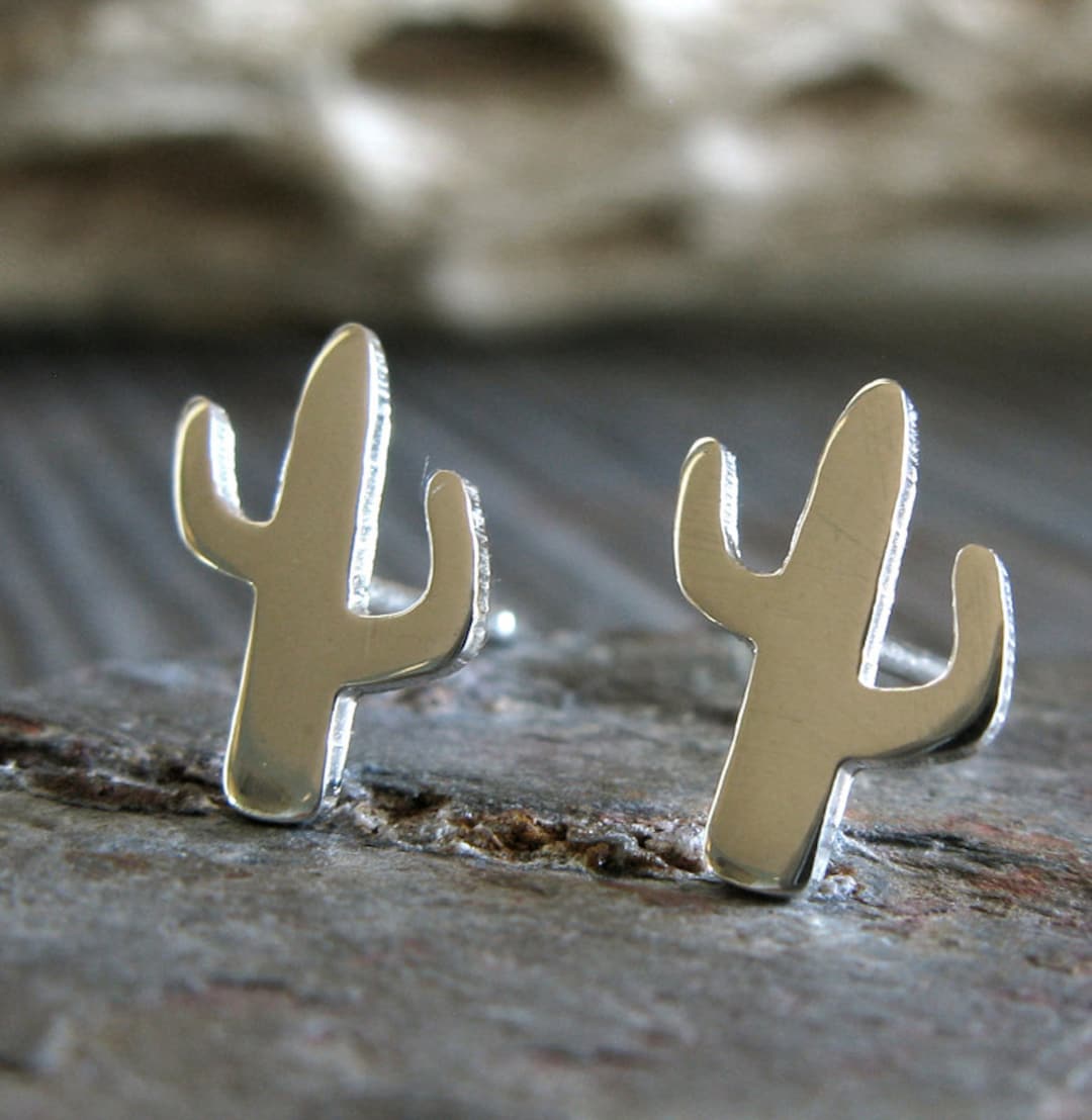 The Tilly Cactus Small Stud Earrings main image 1