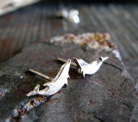 Dolphin stud earrings new arrivals