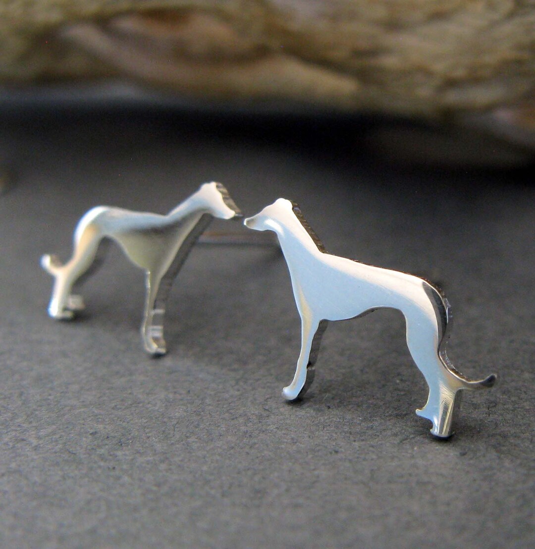 Greyhound earrings deals