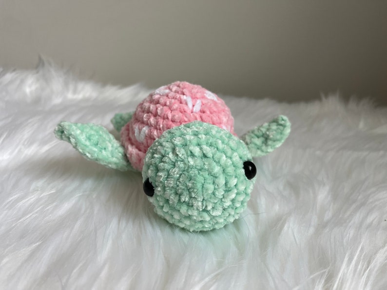 Strawberry Turtle Plushie Crochet Turle Turtle Toy Turtle - Etsy