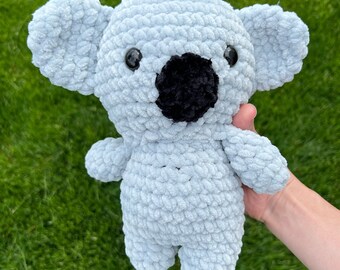 Koala Bear Plushie, Crochet Koala Bear , Koala Bear Toy, Koala Stuffed Animal, Piccolo Crochet Animal, Amigurumi koala, Baby Shower Gift