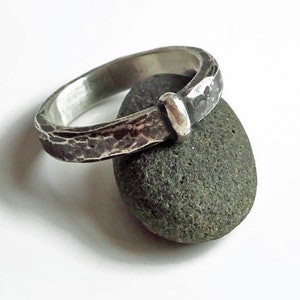 Sporran Key Ring - Solid Sterling Silver - Engravable - Antique - Blacksmith - Outlander Wedding - Celtic Band - LallyBroch - Blade N Bow