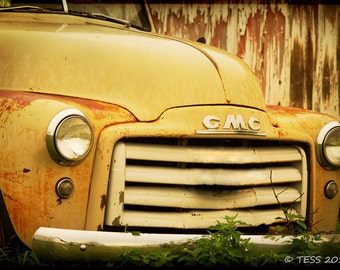 Photography - Old Jimmy - Classic GMC Truck Photo - Old Truck Photo - Vintage Truck - Photography Prints