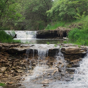 Waterfall Photography - Waterfall Print - Landscape Photography - Nature Photography -  Photography Prints