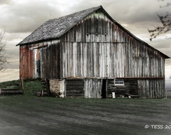 Photography - Old Barn Photo - Barn Photography - Rustic Barn Photo - Barn Print - Photography Prints