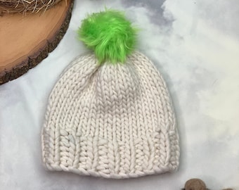 Greenie Beanie Merino Wool Hat