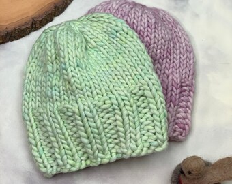 Minty Fresh Merino Wool Hat