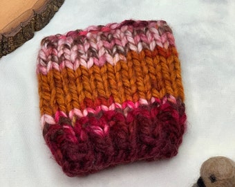 Starburst Newborn Baby Hat - Wool blend