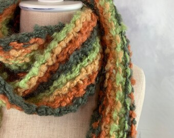 That 70’s Scarf - Merino and Mohair Wool