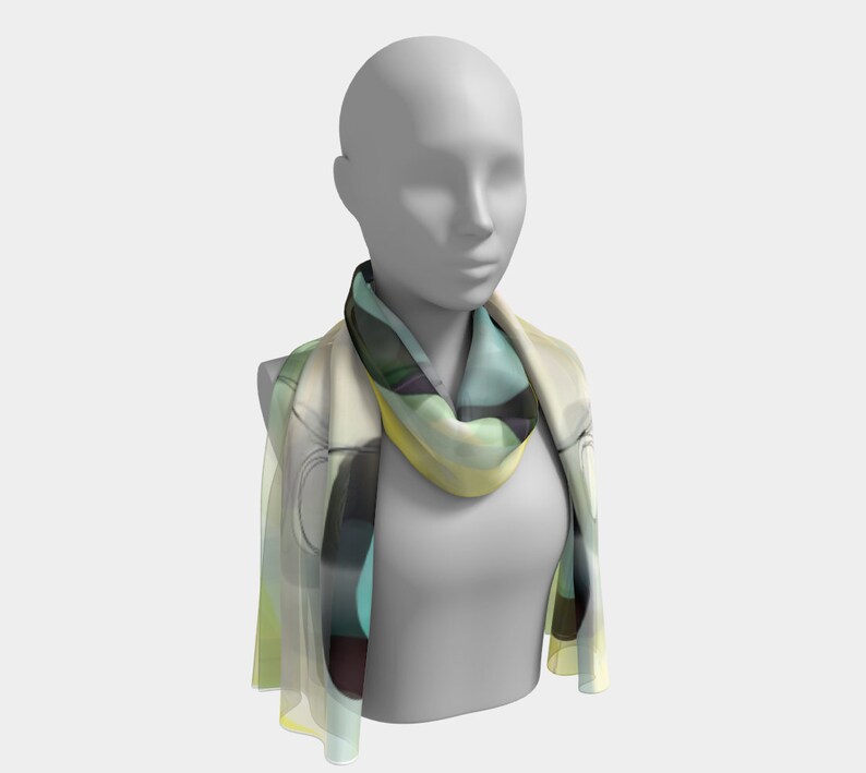 Lemon Meringue Scarf by Deloresart image 1