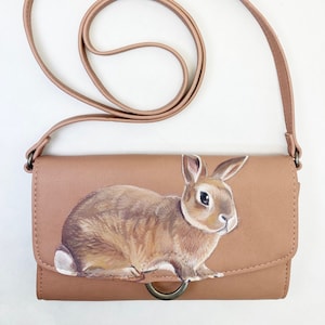 Caramel Macchiato rabbit wallet image 1