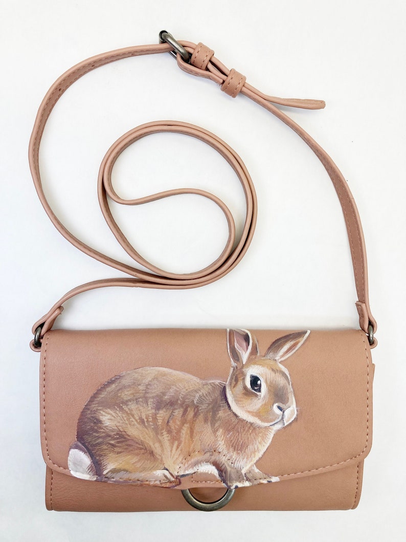 Caramel Macchiato rabbit wallet image 1