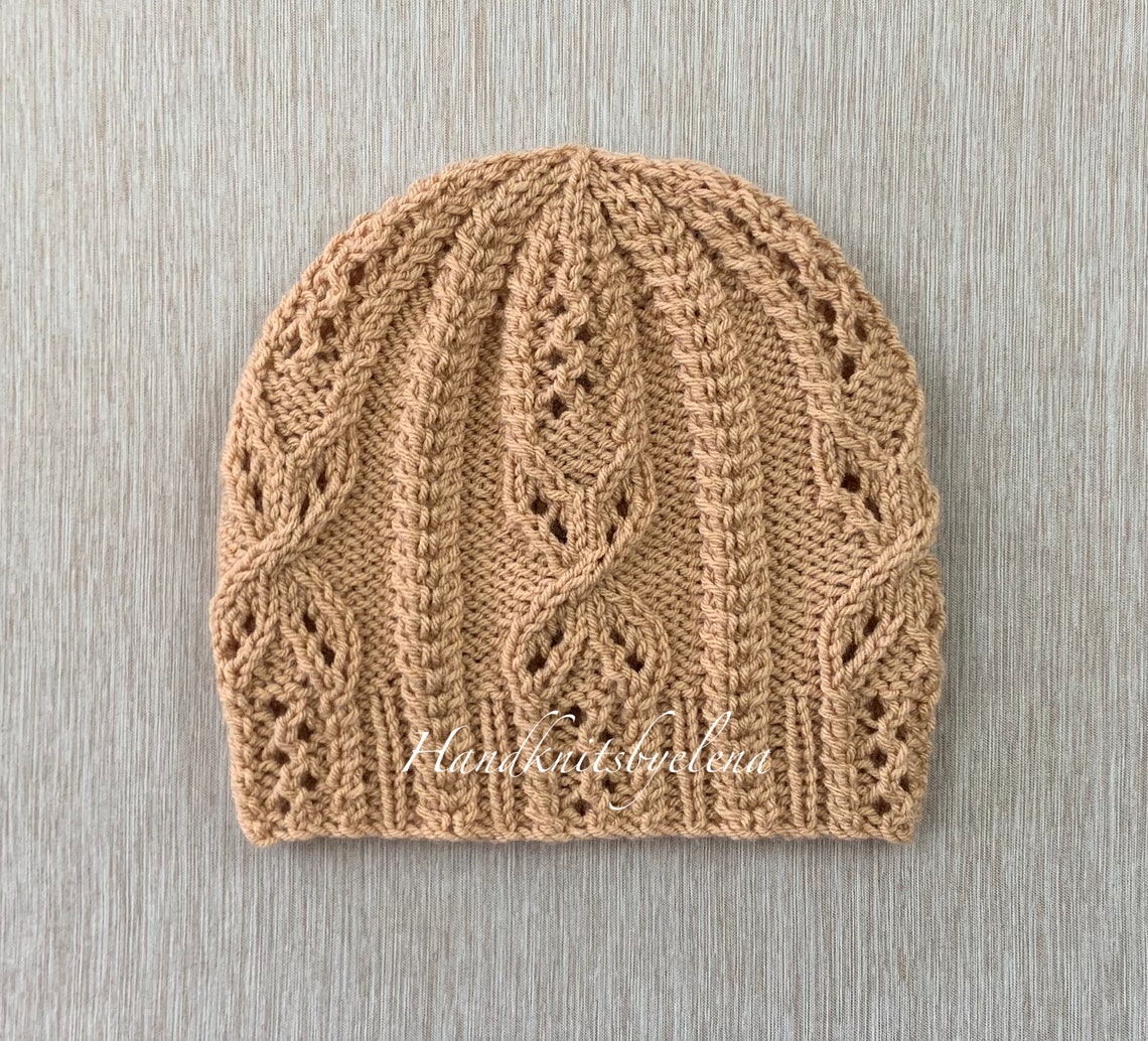 Instant Download Knitting Pattern #323 Hat 