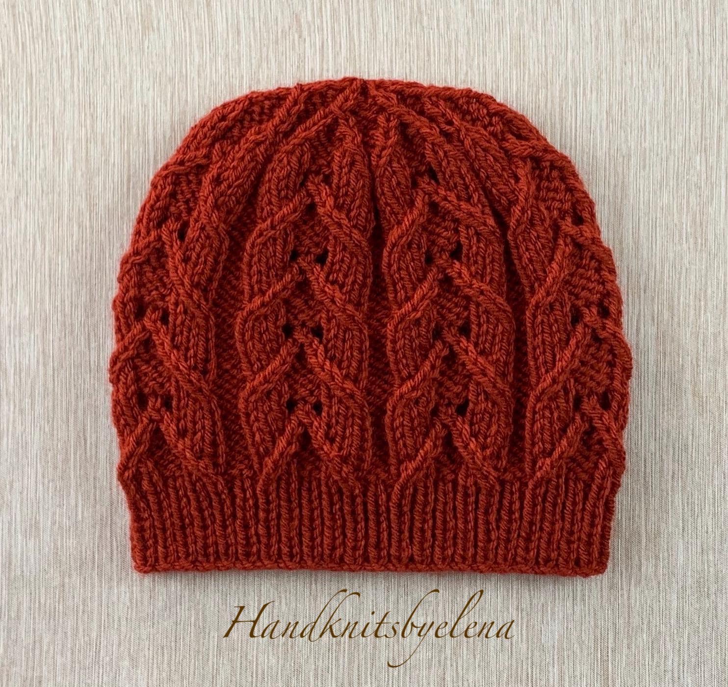 Cappello Basco donna in lana con ricamo e spilla - Vari colori - TU