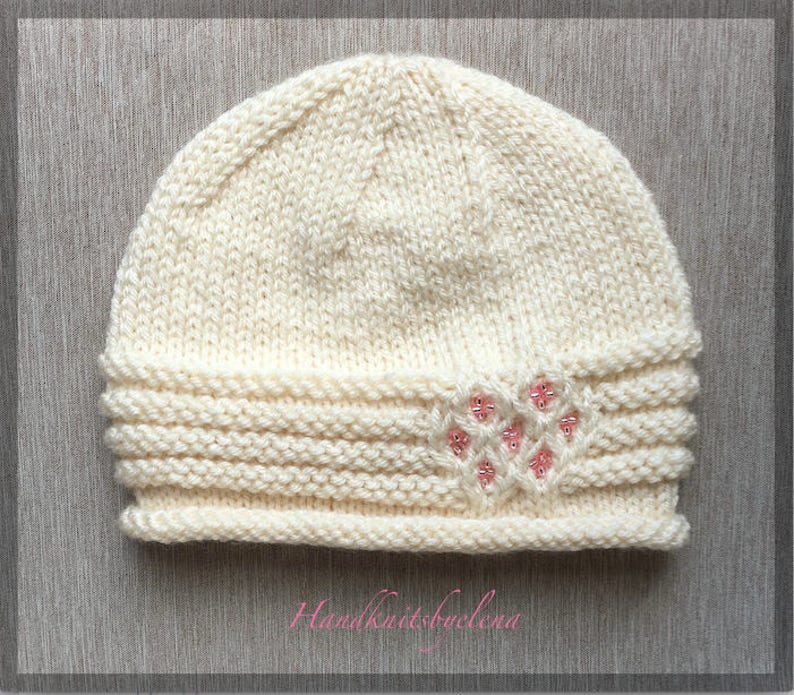 Instant Download Knitting Pattern Hat Juliana in Sizes 2-4 Years and Adult #237