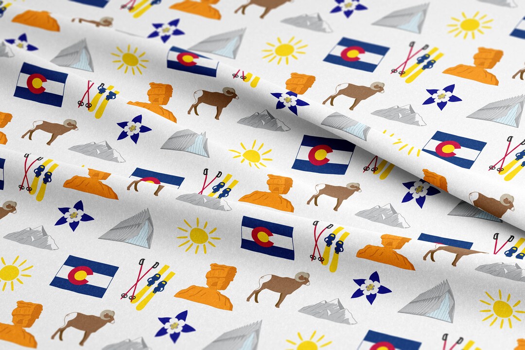 Colorado Fabric fabric by the Yard or Fat Quarter quilting Cotton