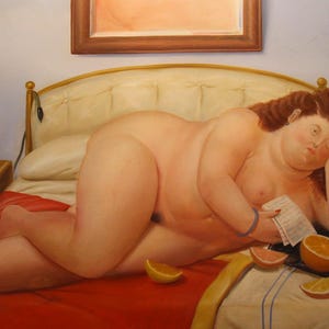 Fernando Botero Painting Art Canvas Print Wall Art For Home Decor New Reproduction NO FRAME.