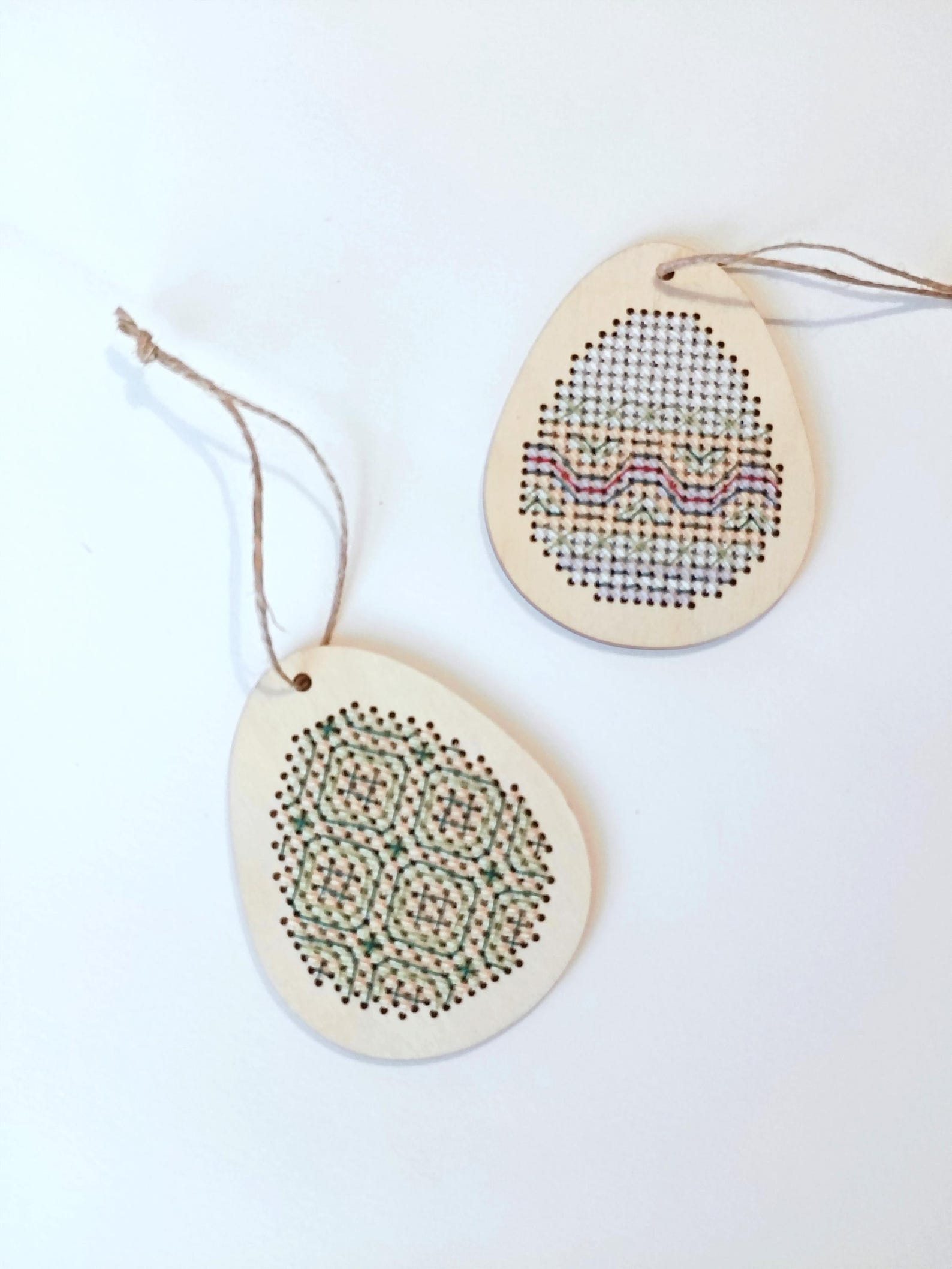 Cute Easter Eggs Cross Stitch PATTERN for Beginner - Set of 6 Easter ...