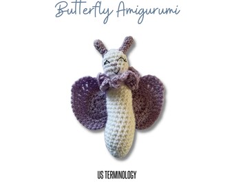 Flutter the Butterfly Crochet Amigurumi Pattern