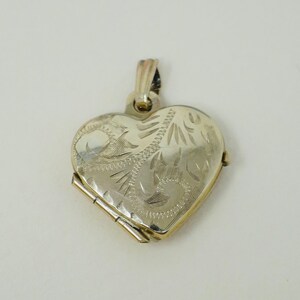 ヴィンテージ 9金 フォトペンダント ヴィクトリアン 9金 ロケット ペンダントトップ（Victorian 9K Locket