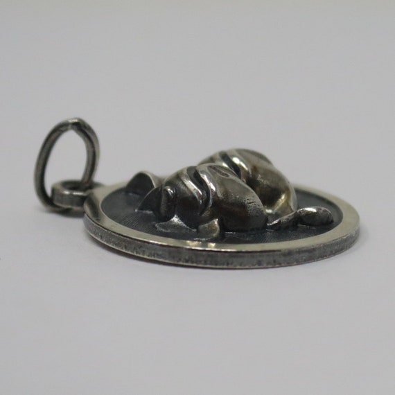 Vintage Sterling Silver Pisces The Fish Zodiac Sign C… - Gem