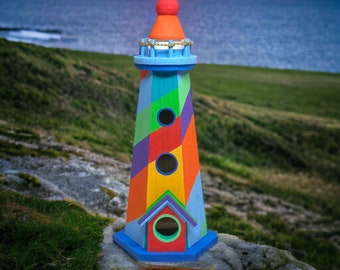 Variety Lighthouses OOAK. Lighthouse Birdhouse.