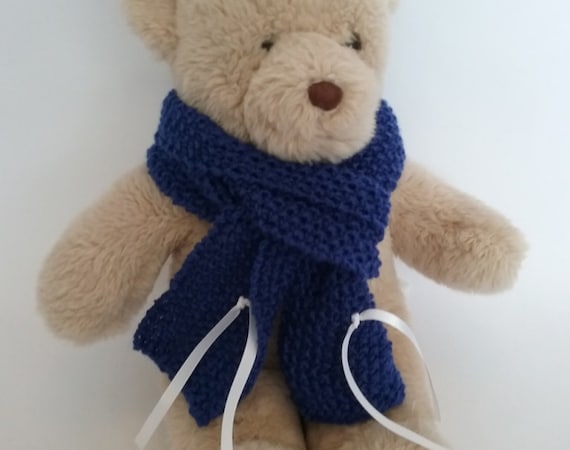 royal blue teddy bear