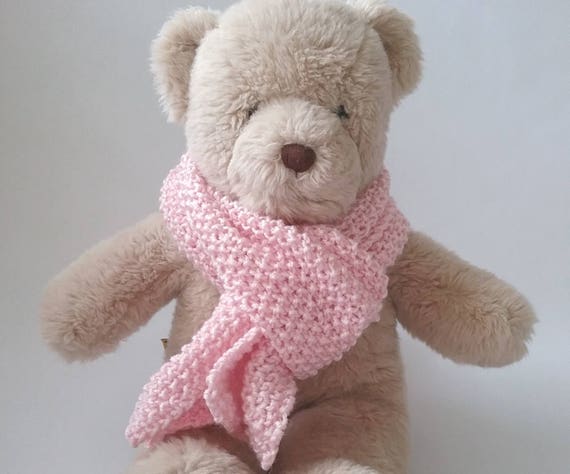pink stitch teddy