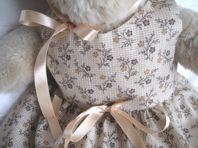 Dallas Dress and Hat Teddy Bear Clothes