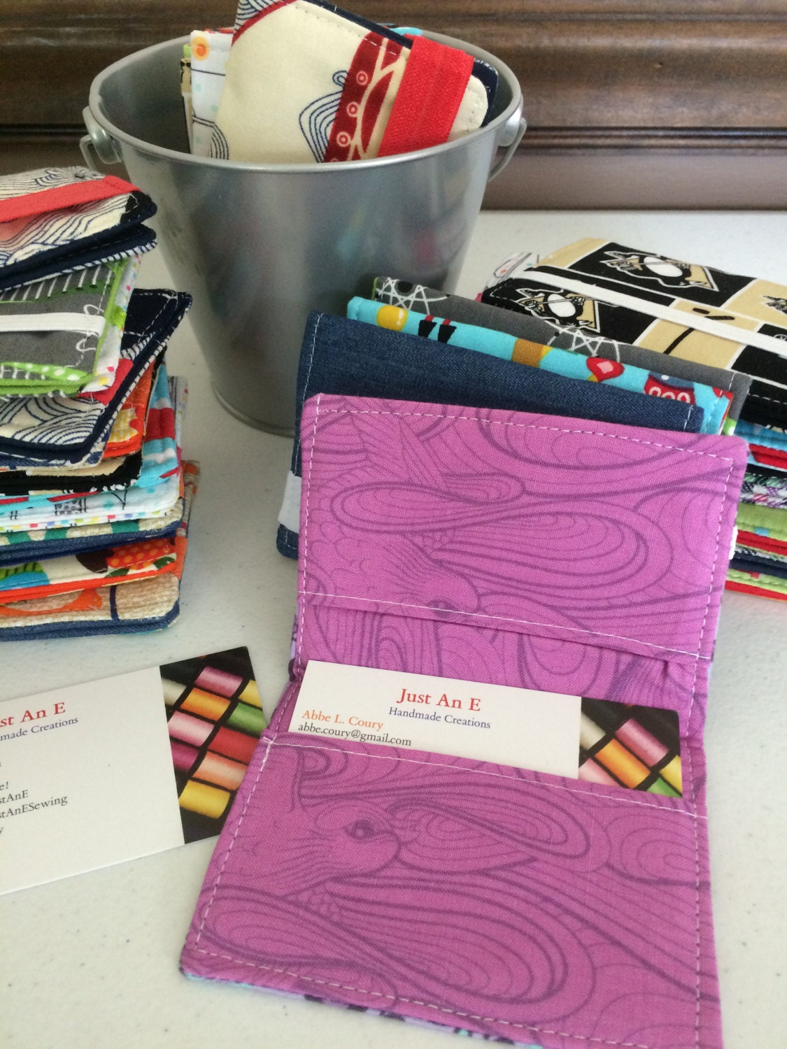 Card Wallet Gift Card Holder Business Card Holder Business Etsy