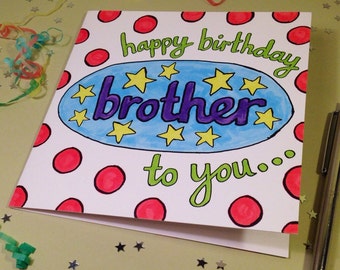 Bruder - 'Happy Birthday To You, Brother' - Alles Gute zum Geburtstag