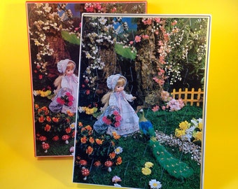 Jigsaw Puzzle - Dolly Jigsaw Puzzle - 1970s - 63 Piece - By Flamenco - Made In Holland - Vintage Toys