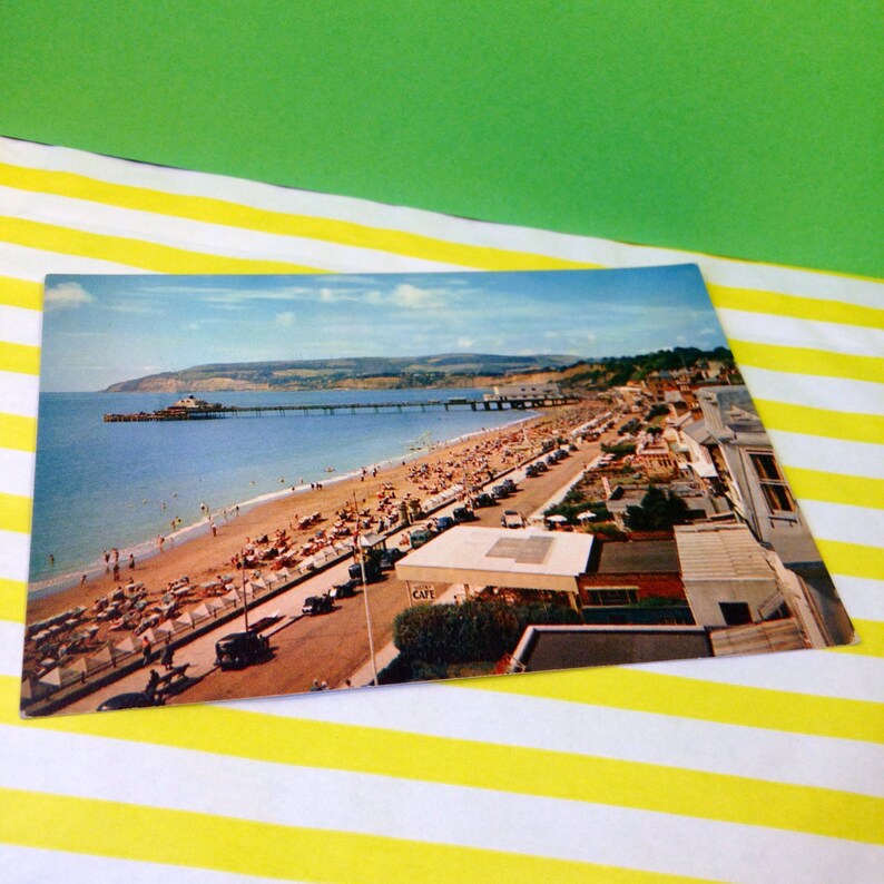 Isle of Wight Sandown the Esplanade Vintage Postcard English Postcard