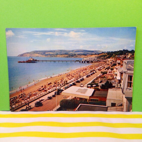 Vintage Postcard The Esplanade Sandown Isle Of Wight Etsy