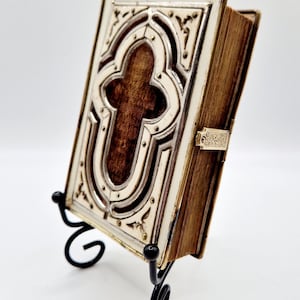 Antique German Prayer Book: 1878 Celluloid Cover, First Communion Gift