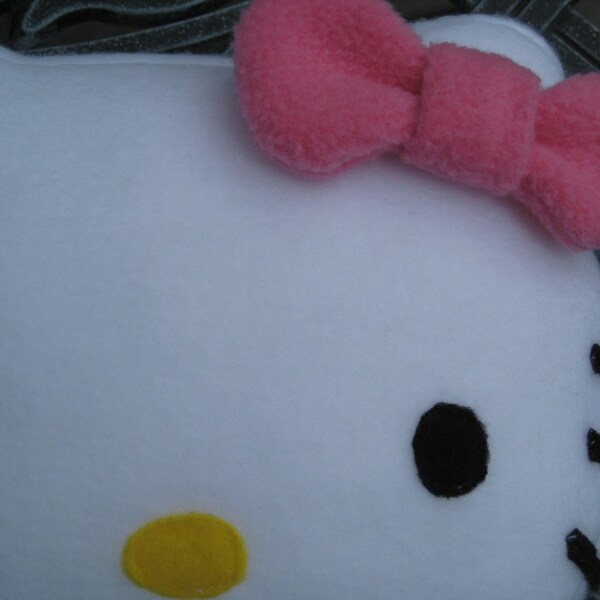 RESERVED for Elizabeth - 6 Hello Kitty Plush Pillow with Pink Bow