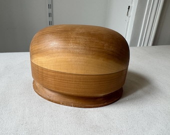 Guy Morse Brown Mini Bowler Derby Crown Block