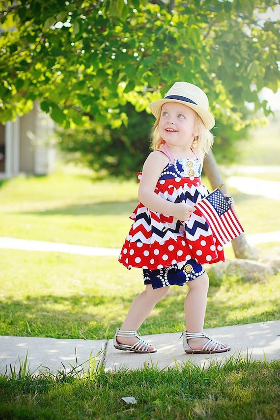 Items similar to Little Firecracker Fourth of July Patriotic Nautical ...