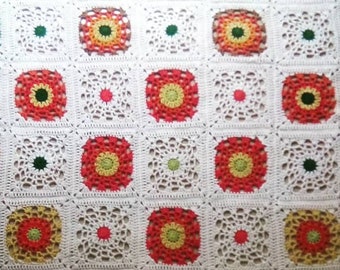 Garden Of Marigolds Crochet Bedspread Pattern | Easy Bedcovering Comforter Mattress | Beautiful Home Decoration Mandala | Quilts Quilting |
