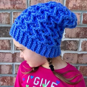 Chunky Cabled Waves Crochet Hat Pattern | Textured Cap
