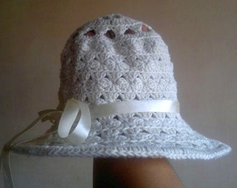 Cloche Hat Crochet Pattern, Downton Abbey Hat, Vintage Chapeau Cloche Femme, Sun Hat Pattern, 1920 Vintage Victorian Gatsby Hat For Women