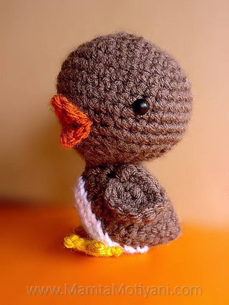 Pikoo Penguin Amigurumi Crochet Pattern, Crochet Penguin Pattern, Stuffed Bird Pattern, Crochet Bird Pattern, Soft Toy Pattern For Children image 1