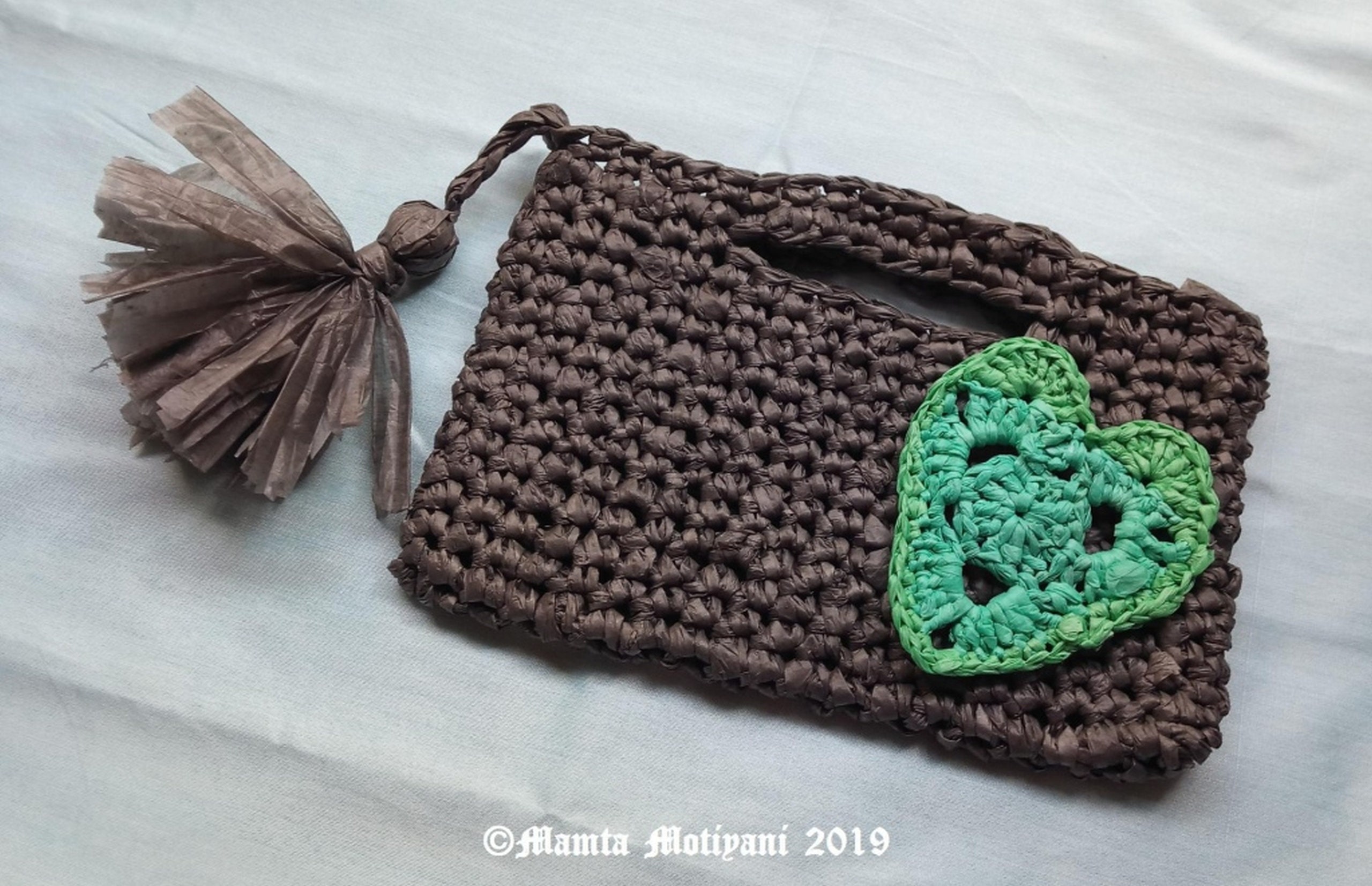 Handmade Plarn Bag Etsy