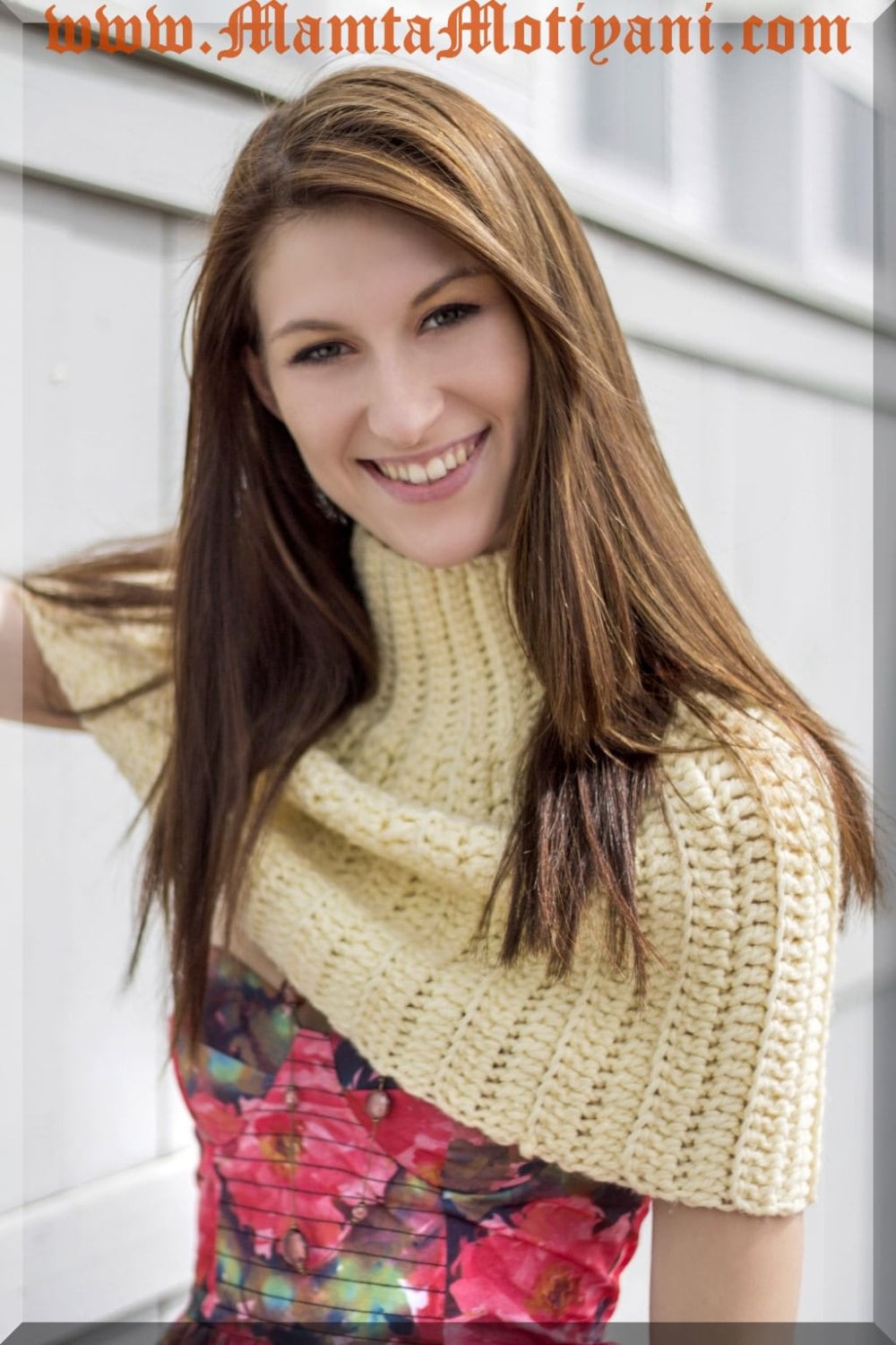 40 Turtleneck Crochet Patterns for Cozy Layers, Modern Pullovers, and Textured Necklines 35 Crochet Turtleneck Poncho Cowl