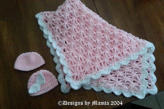 etsy crochet baby blanket